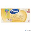 Toalettpapír, 4 rétegű, kistekercses, 8 tekercs, ZEWA "Exclusive", almond blossom