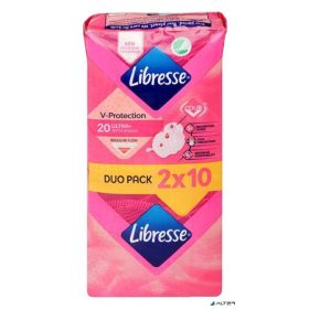   Egészségügyi betét, ultra normál, szárnyas, 2X10 db, LIBRESSE