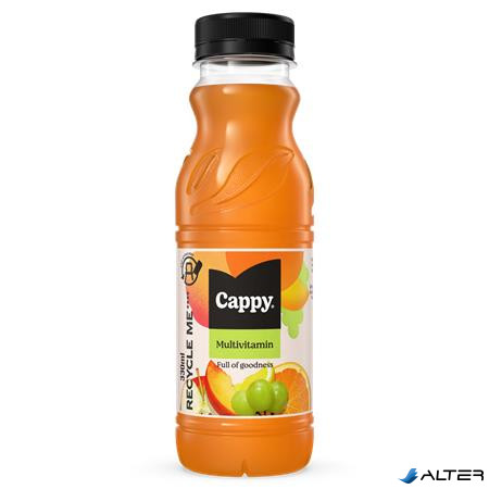 Gyümölcslé, 52%, 0,33 l, CAPPY multivitamin
