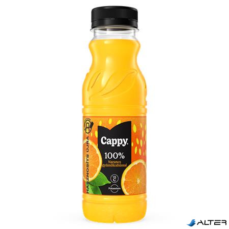 Gyümölcslé, 100%, 0,33 l, CAPPY narancs