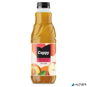 Gyümölcsital, 50,7%, 1 l, rostos, CAPPY, őszibarack mix