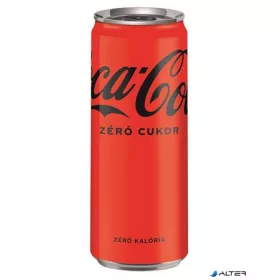  Üdítőital, szénsavas, 0,33 l, dobozos, COCA COLA "Coca Cola Zero"
