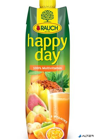 Gyümölcslé, 100%, 1 l, RAUCH 'Happy day', multivitamin