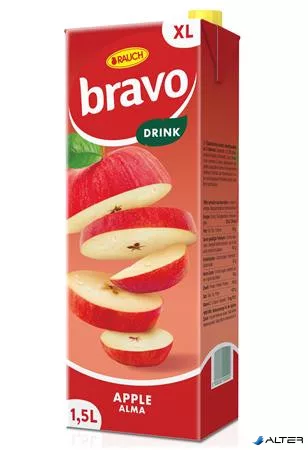 Gyümölcsital, 12%, 1,5 l, RAUCH 'Bravo', alma