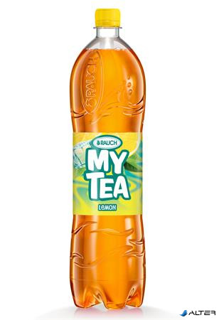 Üdítőital, szénsavmentes, 1,5 l, RAUCH "Mytea", citrom