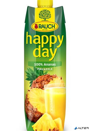 Gyümölcslé, 100%, 1 l, RAUCH "Happy day", ananász