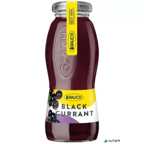   Gyümölcsnektár, 30%, szénsavmentes, 0,2 l, RAUCH " Prémium", feketeribizli