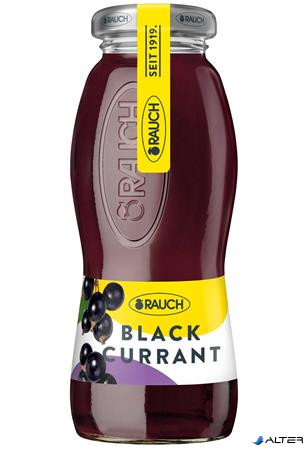 Üdítőital, szénsavmentes, 0,2 l, RAUCH " Prémium", feketeribizli
