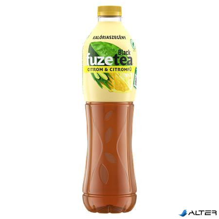 Üdítőital, szénsavmentes, 1,5 l, FUZETEA, citrom-citromfű