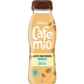   Kávés tejital, 0,25l, RAUCH 'Cafemio Latte Macchiato Vanilla', extra mild