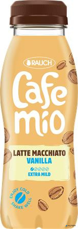 Kávés tejital, 0,25l, RAUCH 'Cafemio Latte Macchiato Vanilla', extra mild