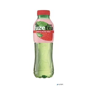   Üdítőital, szénsavmentes, 0,5 l, FUZETEA, zöld tea eper-aloevera