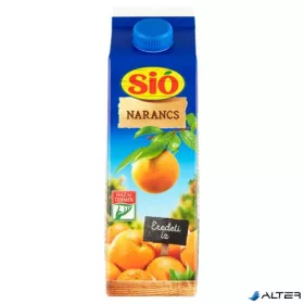 Gyümölcsital, 12%, 1 l, SIÓ, narancs