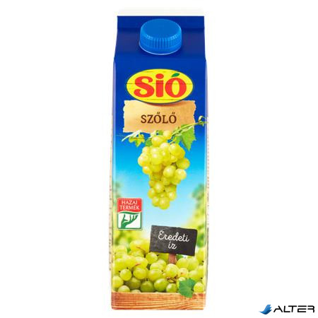 Gyümölcsital, 12%, 1 l, SIÓ, szőlő