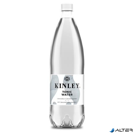 Üdítőital, szénsavas, 1,5 l, KINLEY, tonic-citromfű