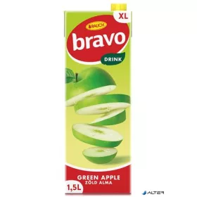   Gyümölcsital, 12%, 1,5 l, RAUCH 'Bravo', zöld alma