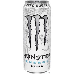 Energiaital, 500 ml, MONSTER 'Ultra White'