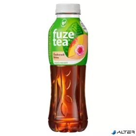 Üdítőital, szénsavmentes, 0,5 l, FUZETEA, barack-rózsa