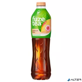 Üdítőital, szénsavmentes, 1,5 l, FUZETEA, barack-rózsa