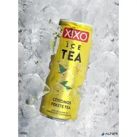   Üdítőital, szénsavmentes, 250 ml, XIXO 'Ice Tea', citromos fekete tea