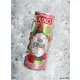 Üdítőital, szénsavas, 250 ml, XIXO 'Pink Lemonade', eper és lime
