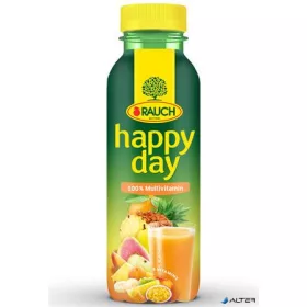   Gyümölcslé, 100%, 0,33 l, RAUCH "Happy day", Multivitamin