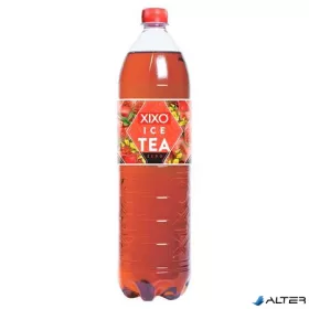   Üdítőital, szénsav- és cukormentes, 1500 ml, XIXO 'Ice Tea', eperízű rooibos jegestea