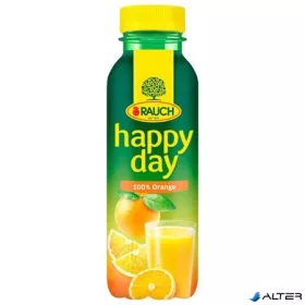   Gyümölcslé, 100%, 0,33 l, RAUCH "Happy day", narancs