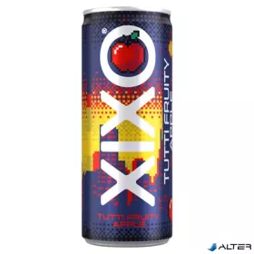   Üdítőital, szénsavas, 250 ml, XIXO 'Tutti Fruity', alma