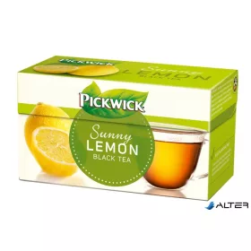 Fekete tea, 20x1,5 g, PICKWICK, citrom