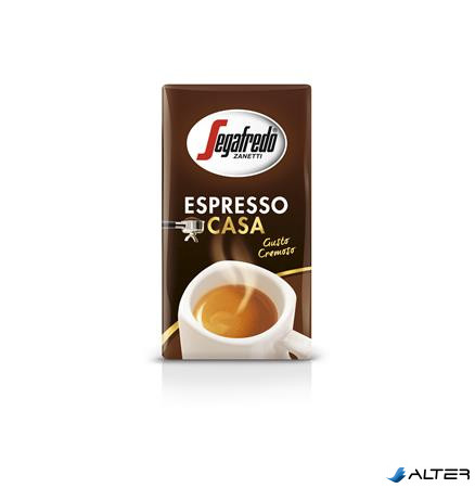 Kávé, pörkölt, őrölt, vákuumos csomagolásban, 250 g,  SEGAFREDO, 'Espresso Casa'