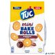 Pirított kenyérkarika, 150 g, TUC "Mini Bake Rolls", barbecue