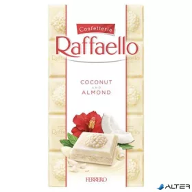 Fehér csokoládé, 90 g, RAFFAELLO 'Prémium'