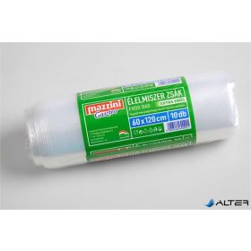   Élelmiszerzsák, extra erős, 10 db, 60 x 120 cm, MAZZINI 'Gasztro'