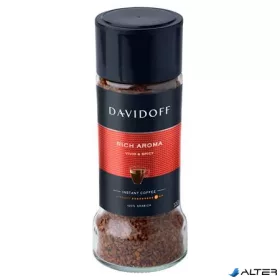  Instant kávé, 100 g, üveges, DAVIDOFF "Rich Aroma"