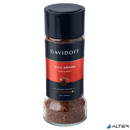 Instant kávé, 100 g, üveges, DAVIDOFF "Rich Aroma"