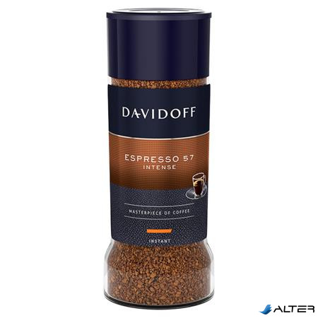 Instant kávé, 100 g, üveges, DAVIDOFF "Espresso 57"