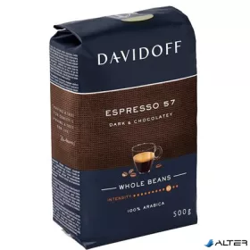   Kávé, pörkölt, szemes, 500 g, DAVIDOFF "Espresso 57"