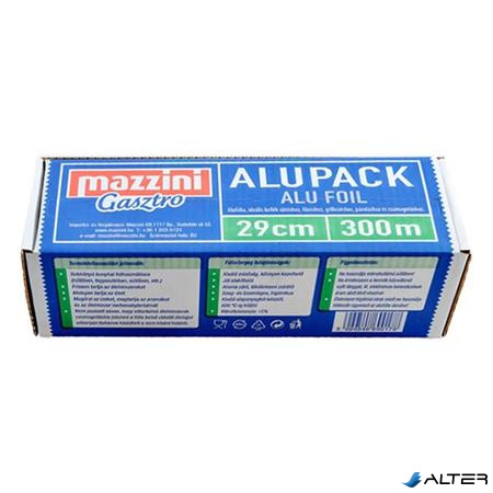 Alufólia, 29 cm x 300 m, 9 µ, erős, MAZZINI "Gasztro"