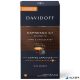 Kávékapszula, Nespresso® kompatibilis, 10 db, DAVIDOFF "Espresso 57"