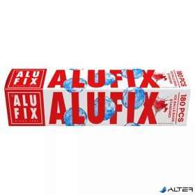 Jéggolyókészítő zacskó, önzáró, 180 db, ALUFIX