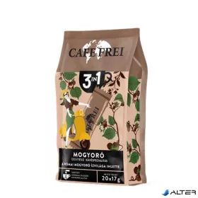   Instant kávé, 20x17 g, CAFE FREI "Római mogyoró 3 in 1"