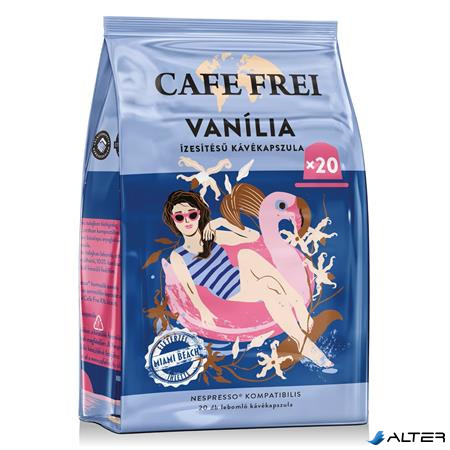 Kávékapszula, Nespresso® kompatibilis, 20 db, CAFE FREI, vanília