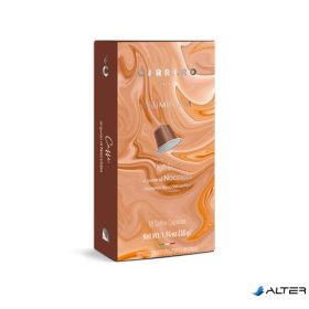   Kávékapszula, Nespresso® kompatibilis, 10 db, CARRARO, mogyoró