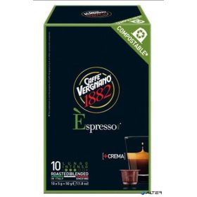   Kávékapszula, Nespresso® kompatibilis, 10 db, CAFFÉ VERGNANO "Espresso Intenso"