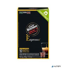  Kávékapszula, Nespresso® kompatibilis, 10 db, CAFFÉ VERGNANO "Espresso Napoli"