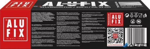 Alufólia, 29 cmx300 m, ALUFIX