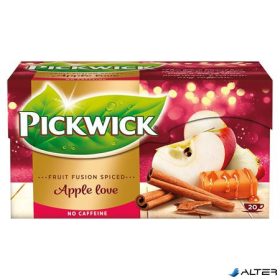   Gyümölcstea, 20x1,75 g, PICKWICK "Fruit Fusion", Apple Love