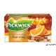 Gyümölcstea, 20x1,75 g, PICKWICK "Fruit Fusion", Magic orange