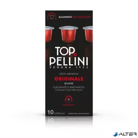   Kávékapszula, Nespresso® kompatibilis, 10 db, PELLINI, "Top Originale"